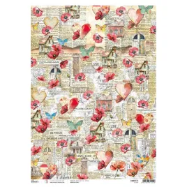 papier-ryzowy-do-decoupage-a3-ciao-bella-maki-serca-motyle