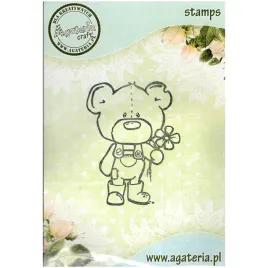 stempel-polimerowy-mis-z-kwiatkiem-agateria