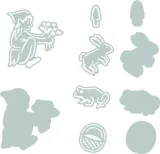wykrojnik-do-papieru-sizzix-thinlits-fairy-elf-krolik-zaba-stan-nowy
