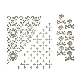 wykrojnik-do-papieru-sizzix-thinlits-halloween-czaszki-narozniki
