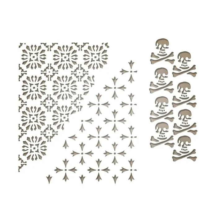wykrojnik-do-papieru-sizzix-thinlits-halloween-czaszki-narozniki
