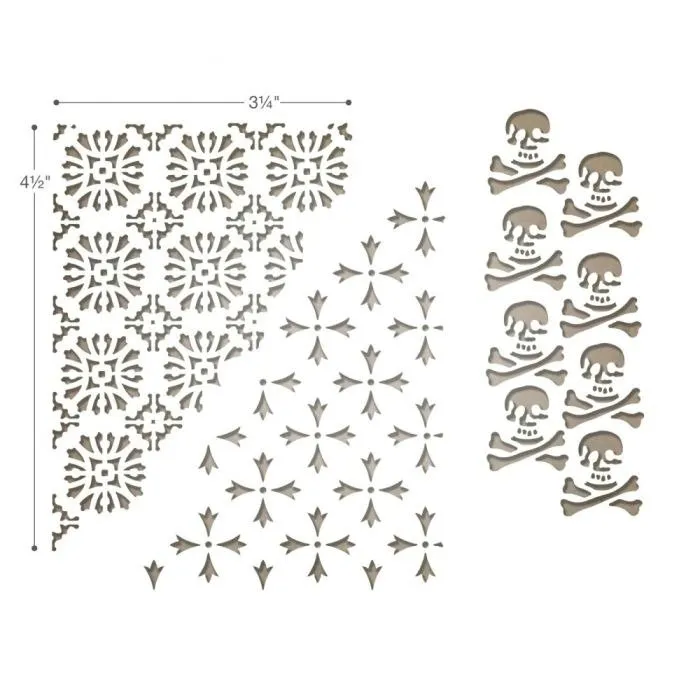 wykrojnik-do-papieru-sizzix-thinlits-halloween-czaszki-narozniki