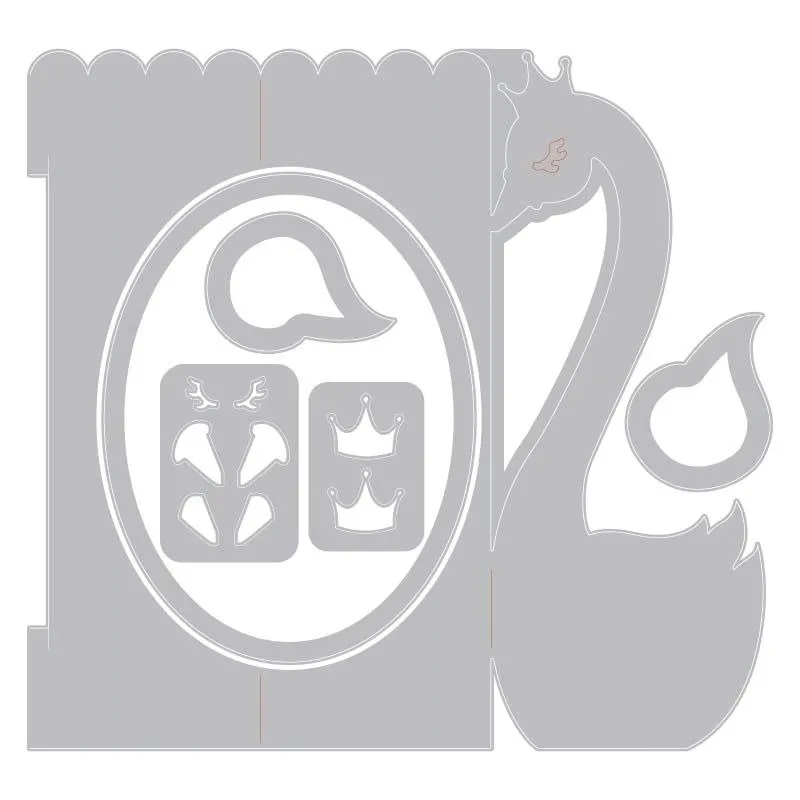 wykrojnik-do-papieru-sizzix-thinlits-card-swan-fold-a-long-labedzie