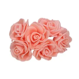kwiaty-piankowe-roze-rozyczki-brzoskwiniowe-6szt