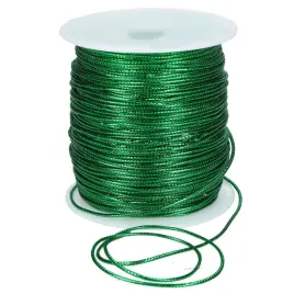sznurek-metalizowany-1mm-zielony-100m