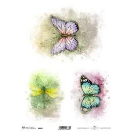 papier-ryzowy-do-decoupage-a4-r1606-akwarele-kolorowe-motyle-wazka