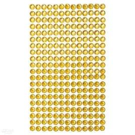 krysztalki-samoprzylepne-6mm-yellow-260szt-zolte
