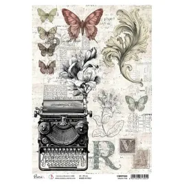papier-ryzowy-do-decoupage-a4-ciao-bella-typographic-ornate-type