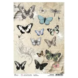 papier-ryzowy-do-decoupage-a4-ciao-bella-typographic-butterfly-rapture