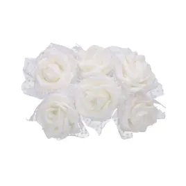 kwiaty-piankowe-roze-biale-z-tiulem-6szt