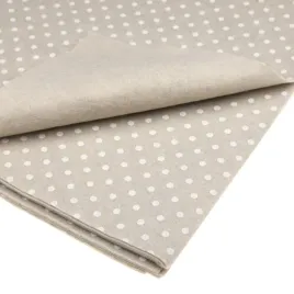 filc-30x40cm-bezowy-w-biale-kropki
