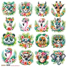 naklejki-papierowe-24x24-scraplove-aloha-animals-1