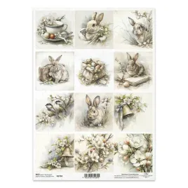 papier-ryzowy-do-decoupage-a4-wielkanoc-zajac-krolik-kwiaty-jabloni