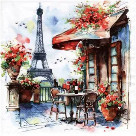 serwetka-do-decoupage-33x33cm-cafe-a-paris-kafejka-w-paryzu