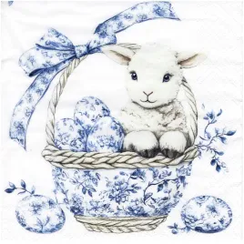 serwetka-do-decoupage-33x33cm-fluffy-owieczka-z-pisankami-w-koszyczku