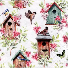 serwetka-do-decoupage-33x33cm-wooden-birdhouses-budki-dla-ptakow-1szt