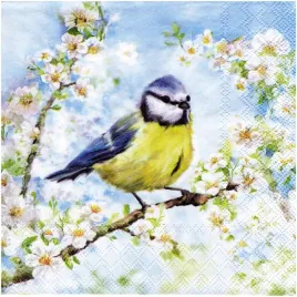serwetka-do-decoupage-33x33cm-blossom-time-ptaszek-na-galazce-1szt