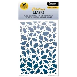 maska-mix-media-studiolight-holly-pattern-ostrokrzew