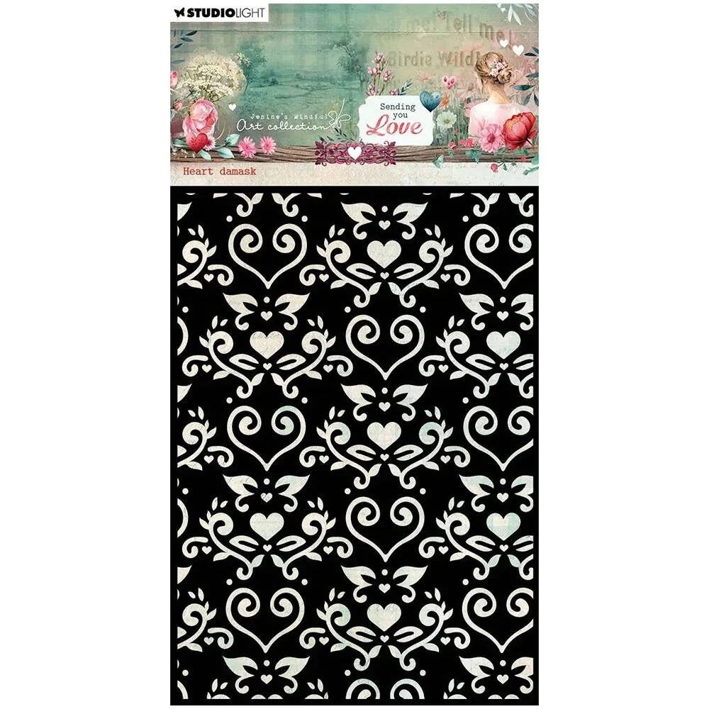 maska-mix-media-studiolight-heart-damask