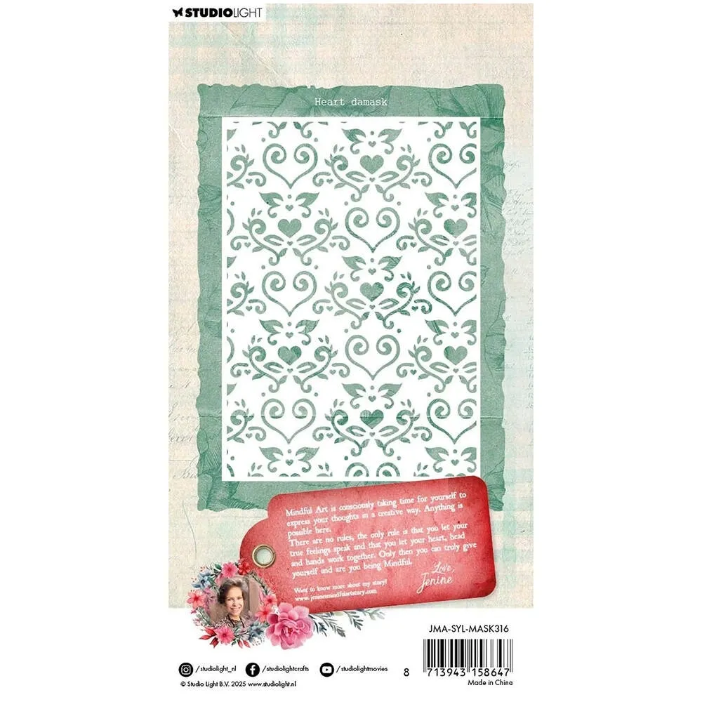 maska-mix-media-studiolight-heart-damask