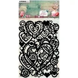 maska-mix-media-studiolight-filigree-hearts