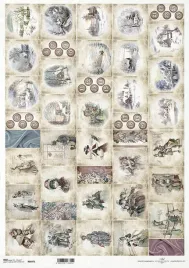 papier-ryzowy-decoupage-a3-kalendarz-adwentowy