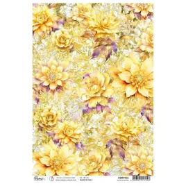 papier-ryzowy-do-decoupage-a4-ciao-bella-glow-blossom-kwiaty