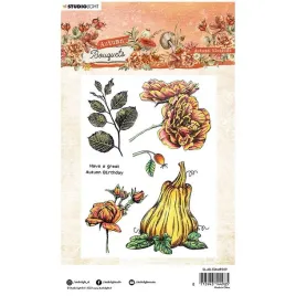 stempel-przezroczysty-studiolight-autumn-blossoms-roza-dynia
