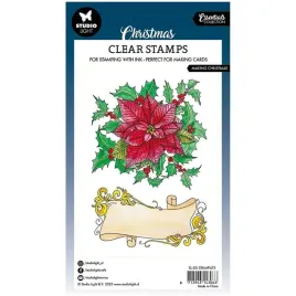 stempel-przezroczysty-studiolight-making-christmas-poinsecja