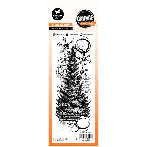 stempel-przezroczysty-studiolight-winter-pine-tree-choinka-stan-nowy