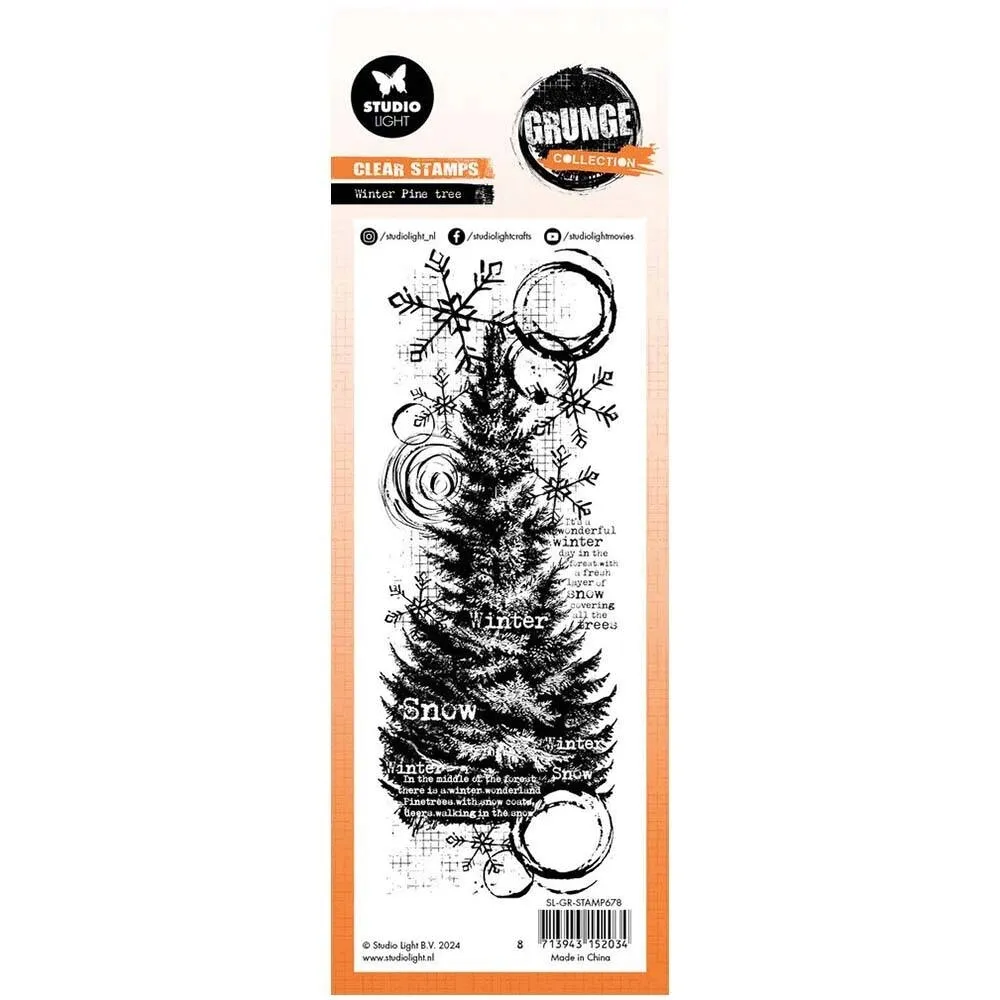 stempel-przezroczysty-studiolight-winter-pine-tree-choinka