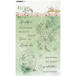 stempel-przezroczysty-studiolight-sentiments-and-florals-napisy-kwiaty