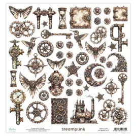 papier-z-elementami-do-scrapbookingu-30x30-mintay-steampunk