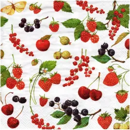 serwetka-do-decoupage-33x33cm-fruits-of-summer-owoce-truskawki-agrest-1szt