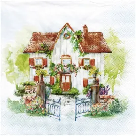 serwetka-do-decoupage-33x33cm-country-house-domek-na-wsi-1szt