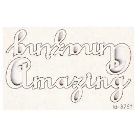 tekturka-scrapki-amazing-2x-napis-scrapiniec