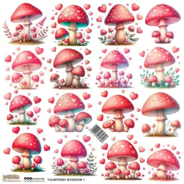 naklejki-papierowe-24x24-scraplove-valentines-mushroom-muchomory-serduszka