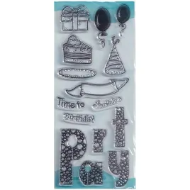 stempel-przezroczysty-leane-napis-party