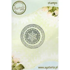 stempel-polimerowy-kolo-sniezynka-s12-agateria