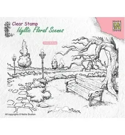 stempel-przezroczysty-nellies-choice-ifs016-zimowy-krajobraz