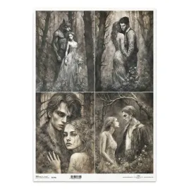 papier-ryzowy-do-decoupage-a3-demony-wilkolak-wampiry-dziewczyna-chlopak