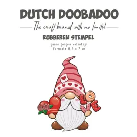 stempel-gumowy-dutch-doobadoo-gnome-boy-love-krasnal-z-sercem