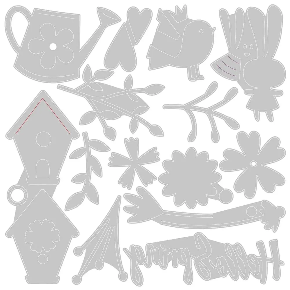 wykrojnik-do-papieru-sizzix-thinlits-hello-spring-kwiaty-konewka-zajac