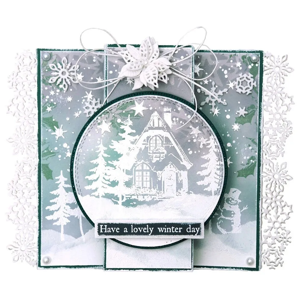 stempel-przezroczysty-studiolight-winter-choinki-drzewa-domek-plotek-stan-nowy
