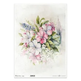 papier-ryzowy-do-decoupage-a3-itd-1296l-bukiet-kwiatow-w-wazonie