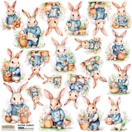 naklejki-papierowe-24x24-scraplove-easter-rabbit-zajaczki-wielkanocne