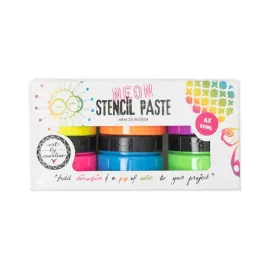 pasta-do-szablonow-stencil-paste-studio-light-neon-zestaw-6szt