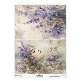papier-ryzowy-do-decoupage-a4-lawenda-twarz-kobiety-itd-collection