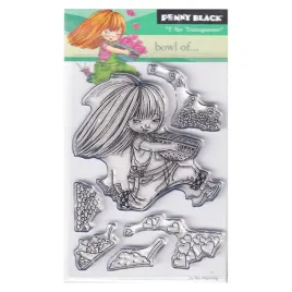 stempel-przezroczysty-penny-black-bowl-of-dziewczynka-z-miska