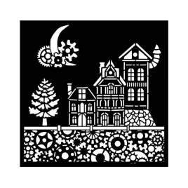szablon-mix-media-3d-18x18cm-gear-up-for-christmas-domki-stamperia